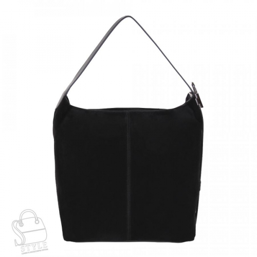 Сумка женская кожаная 3349QAA black Polina&Eiterou