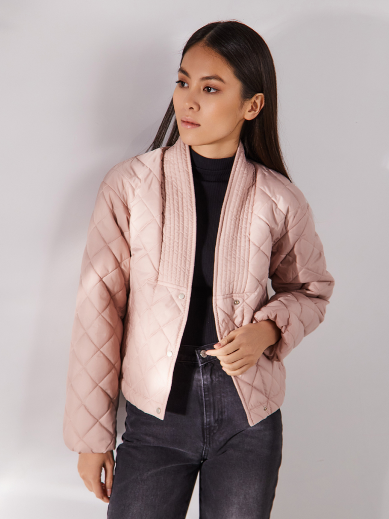 4116 р. 5489 р. Куртка женская пудра