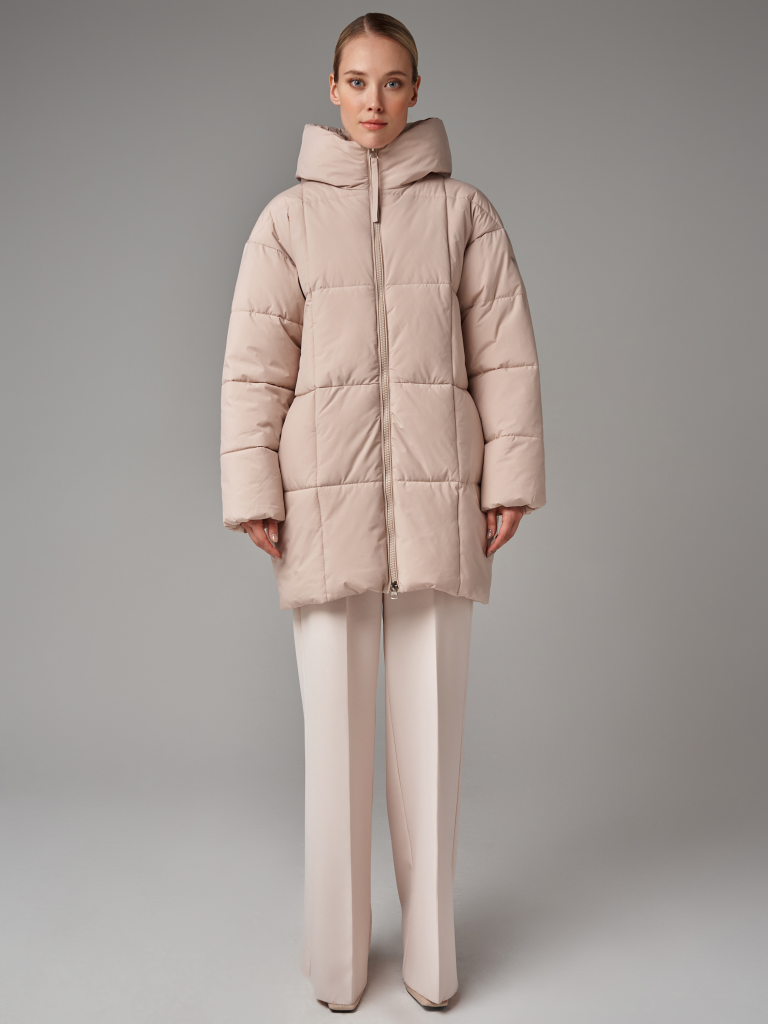 5766 р.  11677 р.  Пуховик женский бежевый