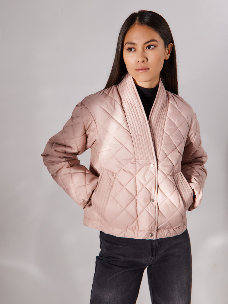 4116 р. 5489 р. Куртка женская пудра