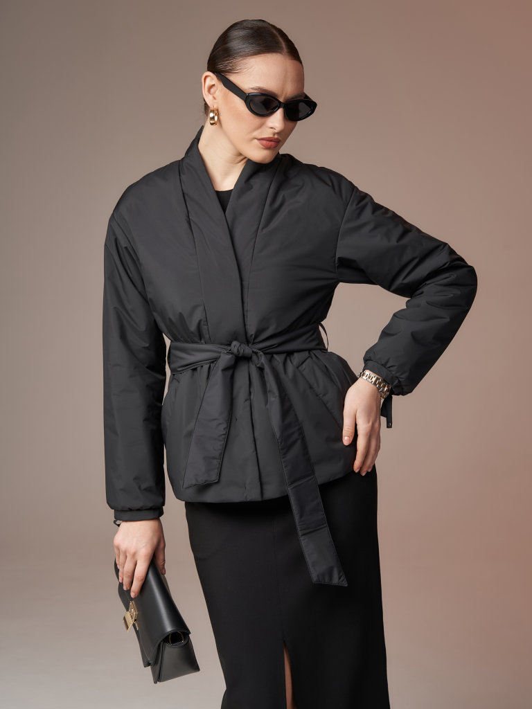 5911 р. 6568 р. Куртка женская черный