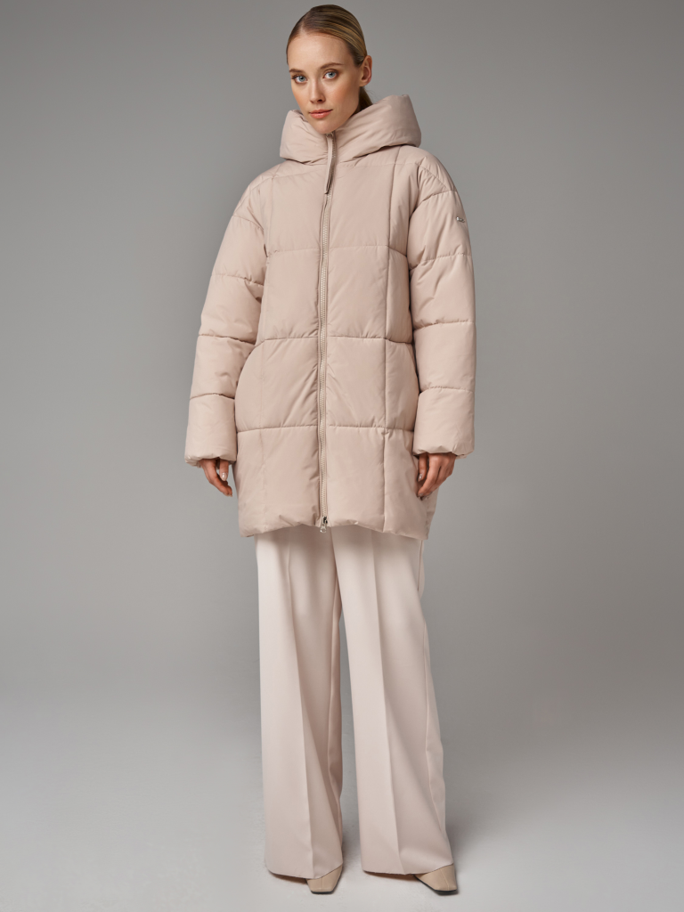 5766 р.  11677 р.  Пуховик женский бежевый