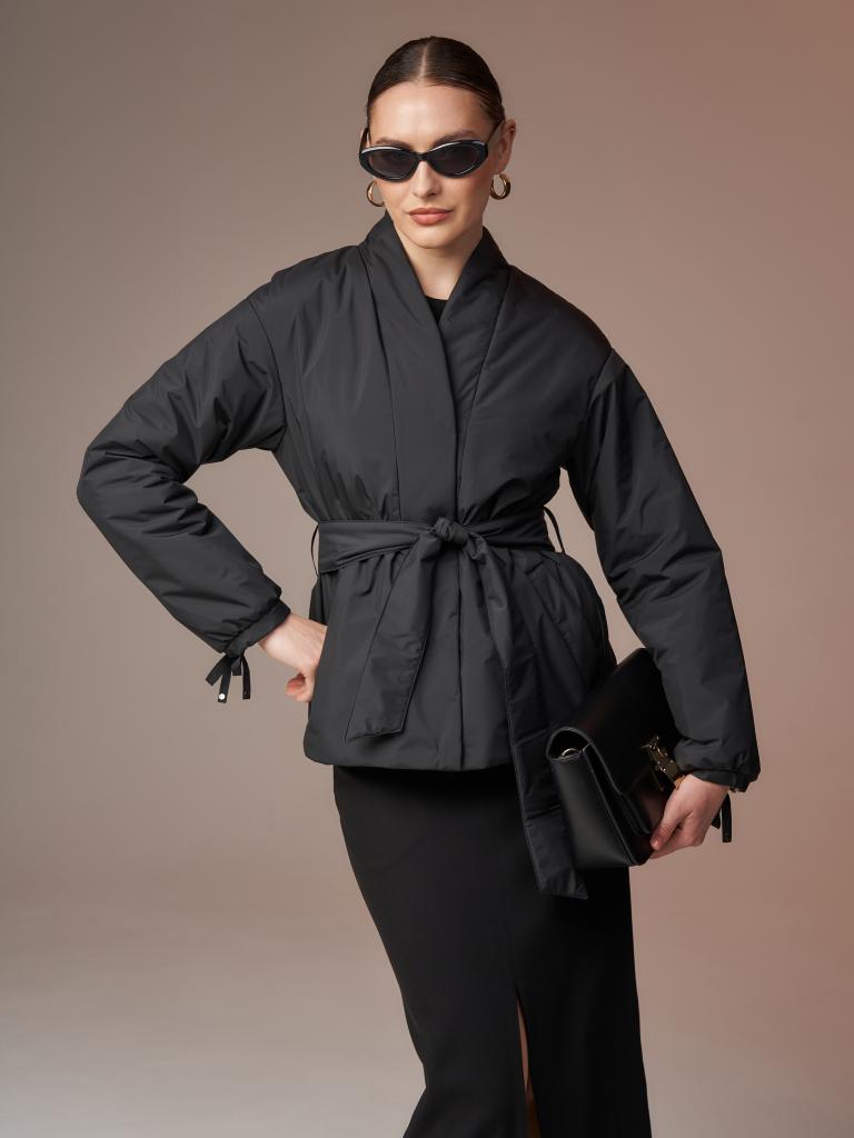 5911 р. 6568 р. Куртка женская черный