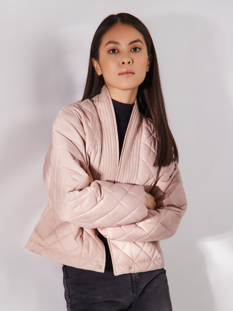 4116 р. 5489 р. Куртка женская пудра