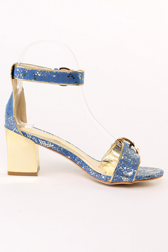 S823BL BLUE Туфли женские