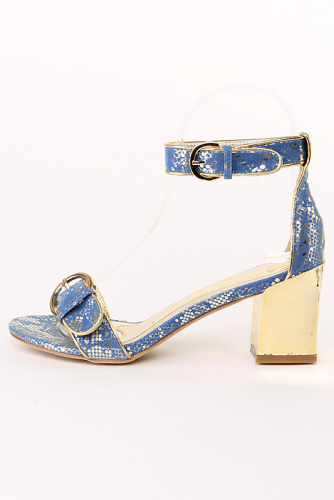S823BL BLUE Туфли женские