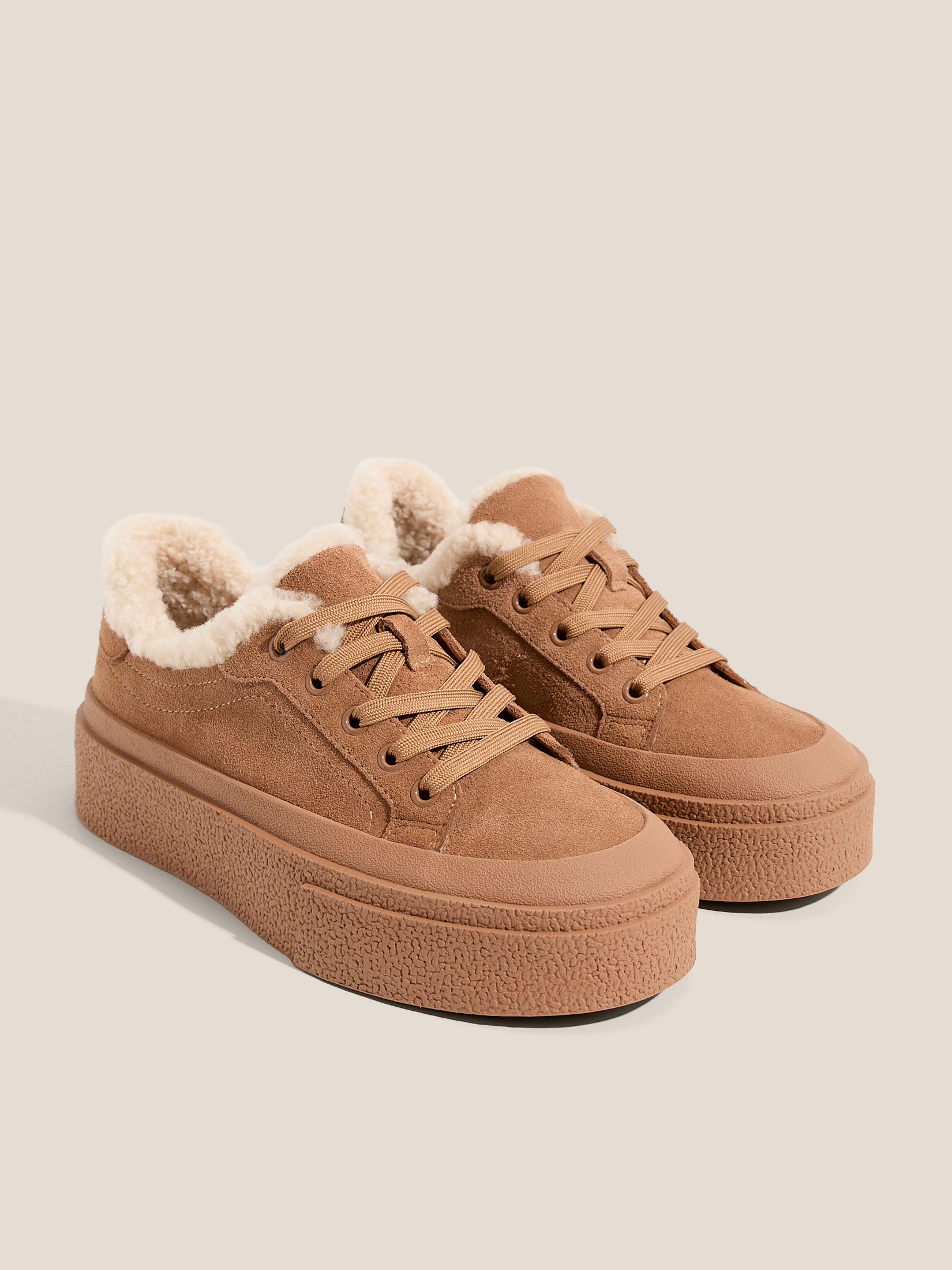 Женские кеды TENDANCE 4635370, светло-коричневый