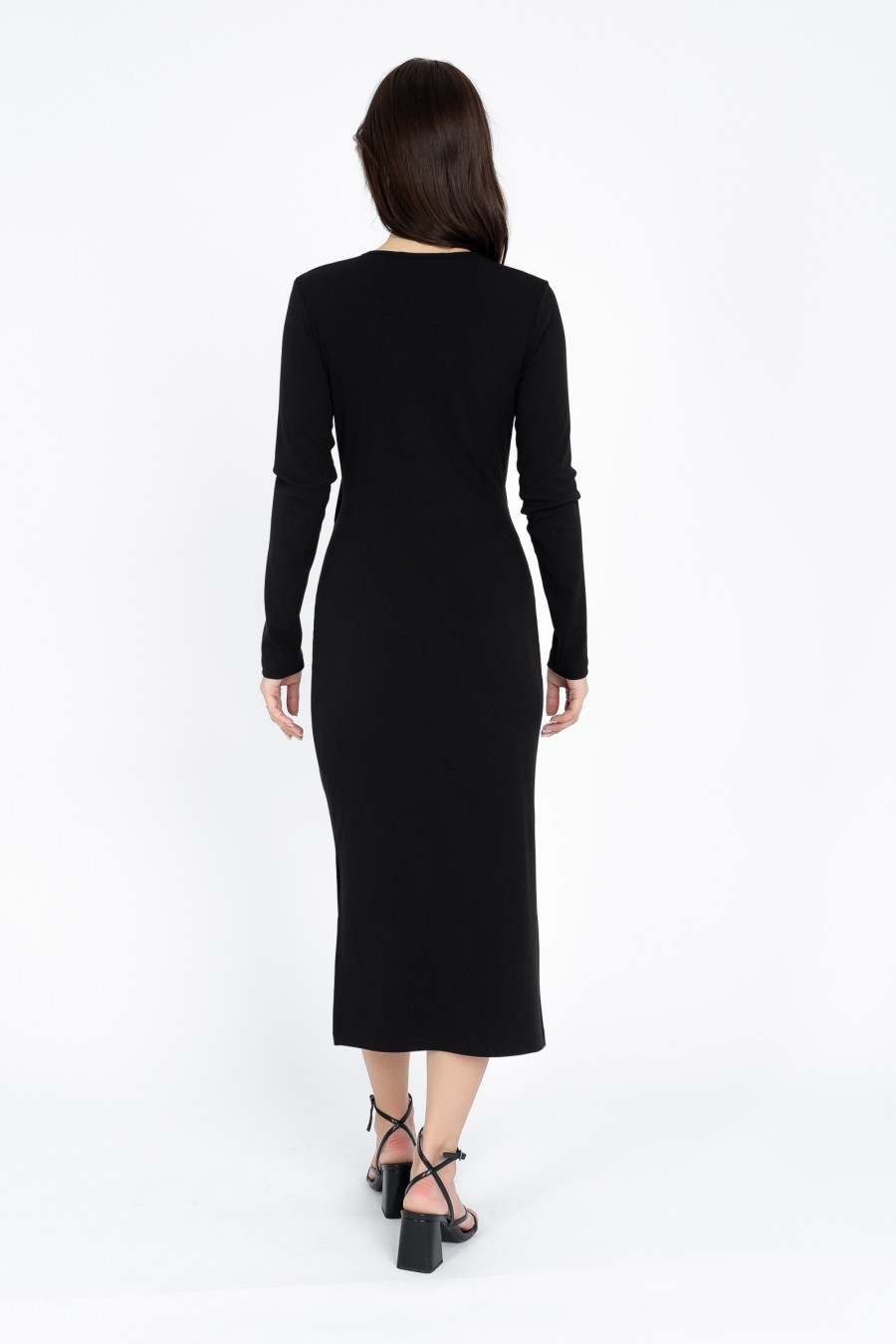 Платье DR 22-2204 черный