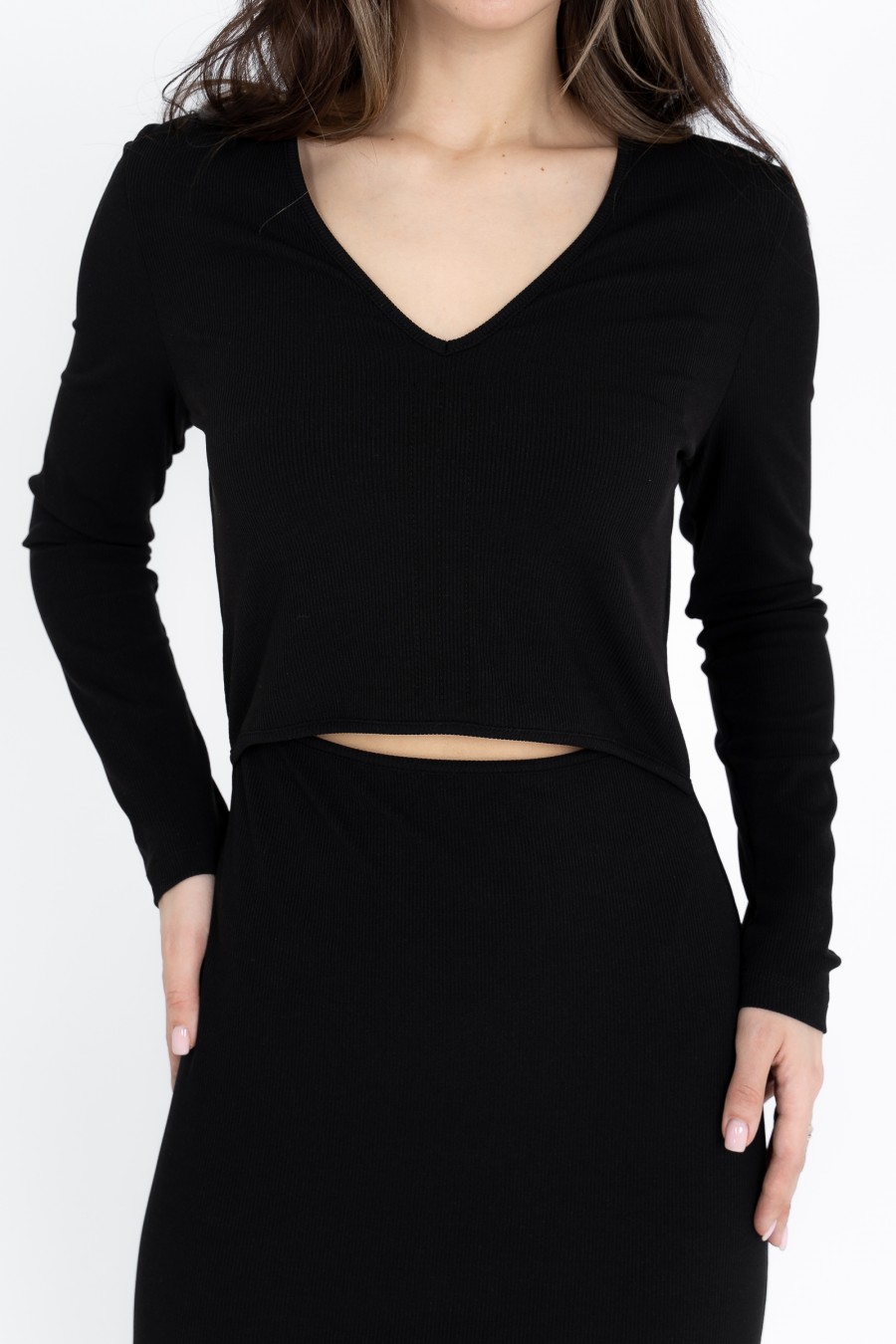 Платье DR 22-2204 черный