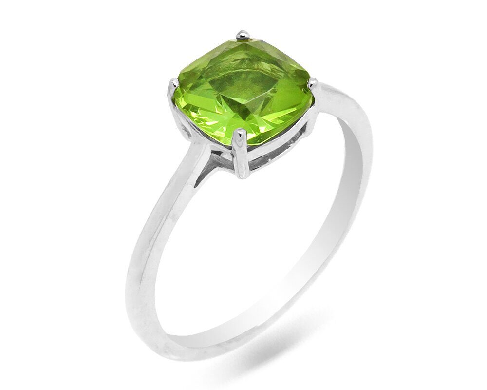 Кольцо из серебра султанит, SL-RS-2192