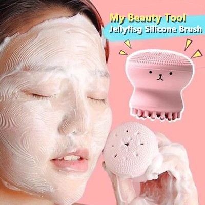 Силиконовый осьминожка для очистки пор и массажа лица ETUDE HOUSE My Beauty Tool Exfoliating Jellyfish Silicon Brush