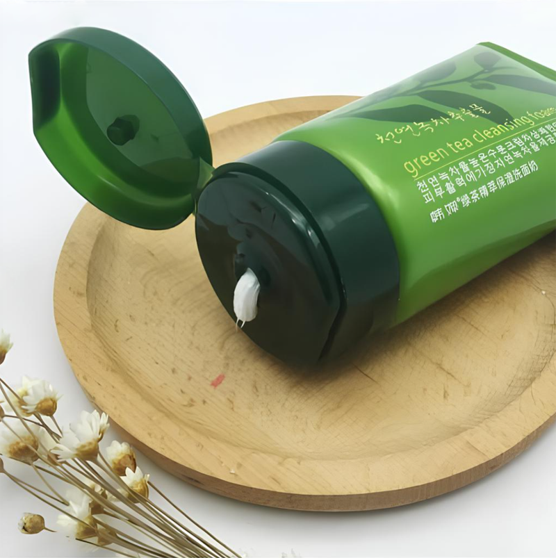 Пенка для умывания с экстрактом зеленого чая Rorec Green Tea, 100г.