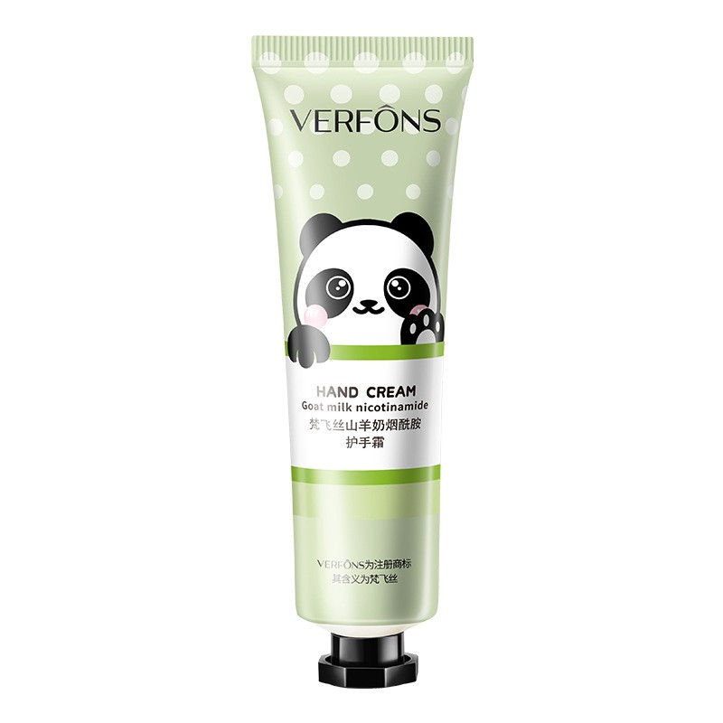 Увлажняющий крем для рук с козьим молоком и ниацинамидом Панда Verfons, 30 гр.