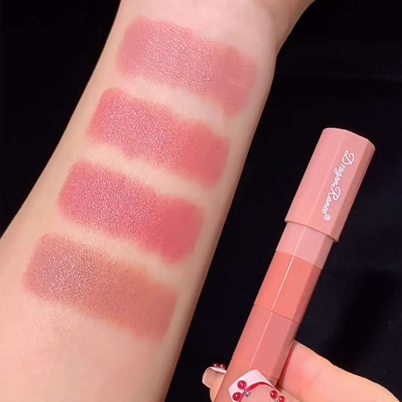 Набор помад для губ 4 в 1 Dragon Ranee, ЦВЕТ А