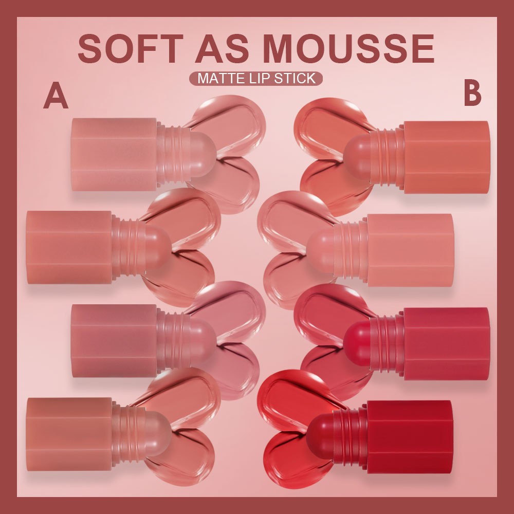 Набор помад для губ 4 в 1 Dragon Ranee, ЦВЕТ А