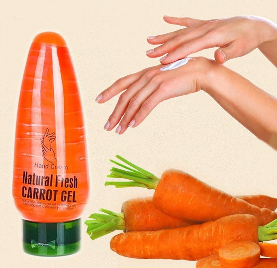 Крем для рук МОРКОВЬ Wokali Natural Fresh Carrot, 100 гр.