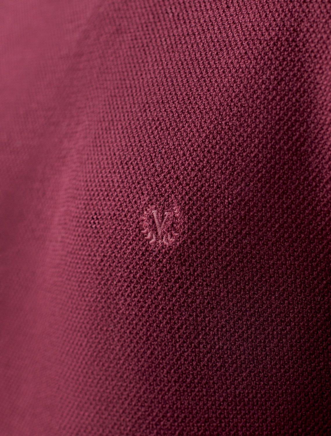 Джемпер фактурной вязки из хлопка с нейлоном U39.015 бургунди