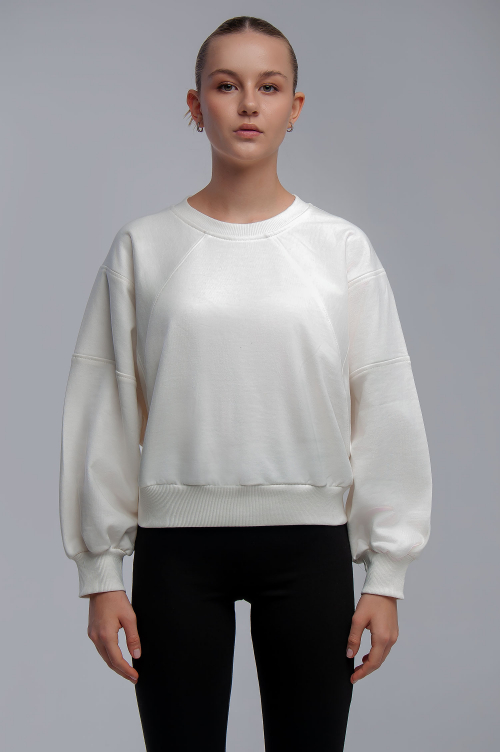 Арт. 15110/3 Свитшот женский укороченный one size (42-50)