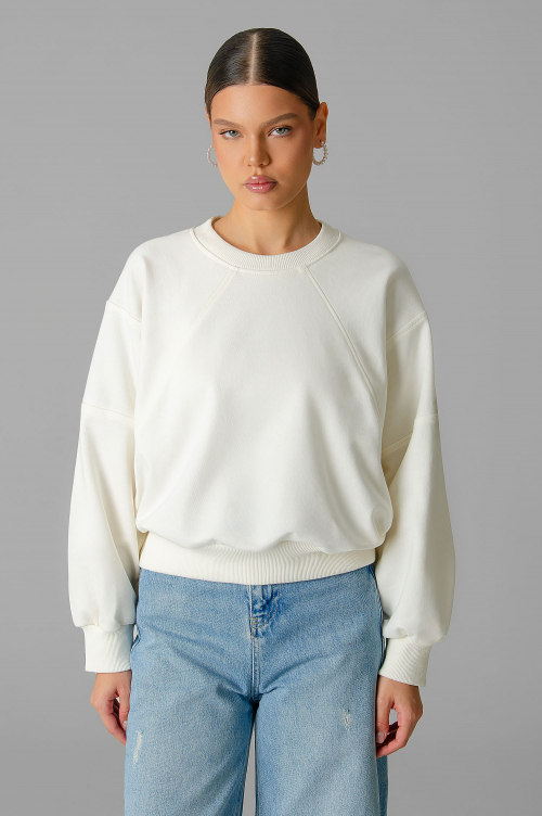 Арт. 15110/3 Свитшот женский укороченный one size (42-50)