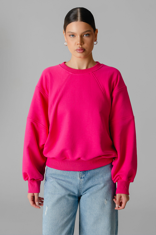 Арт. 15110/2 Свитшот женский укороченный one size (42-50)