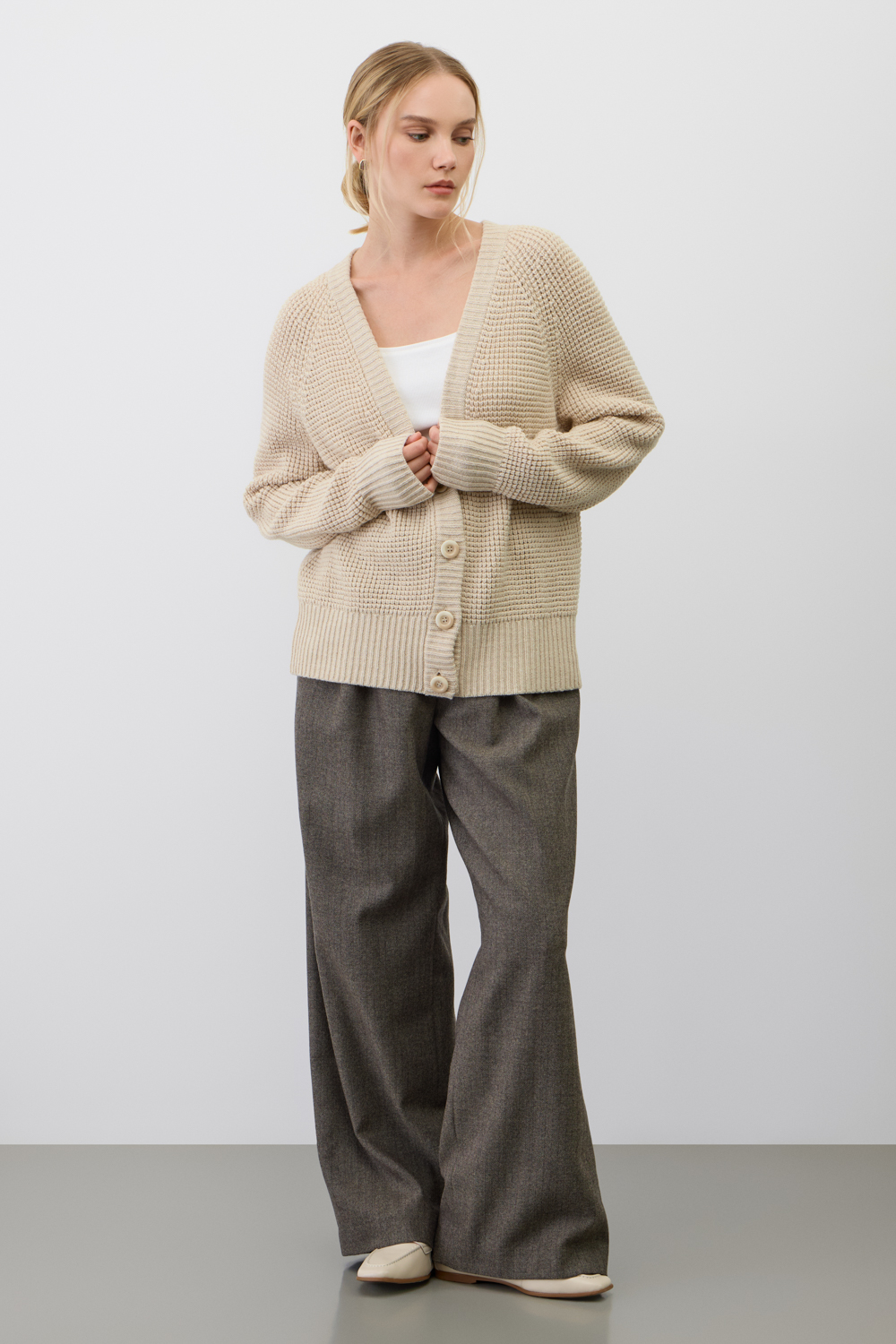 VN Кардиган ЕВ 30255/ш кремовый VN