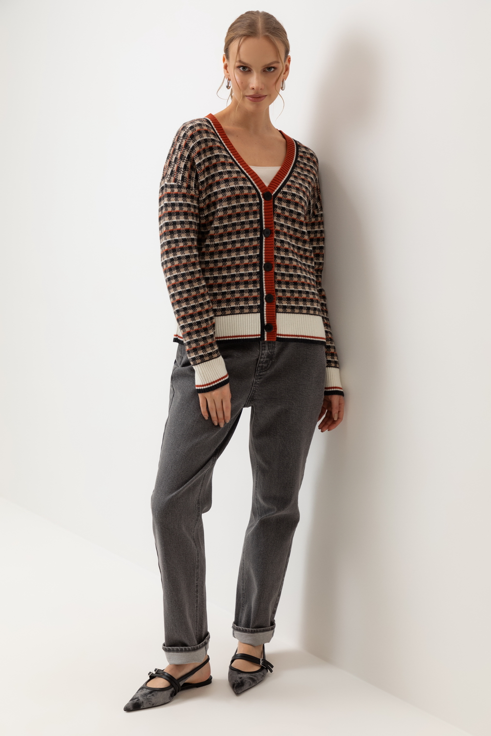 VN Кардиган ЕВ 30280/ш бежевый VN