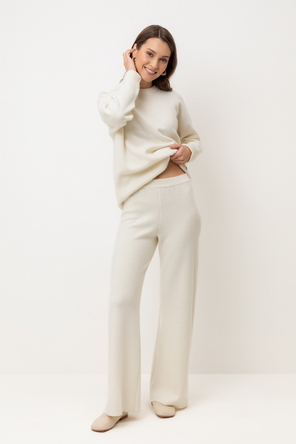 VN Брюки ЕВ 440/ш молочный VN