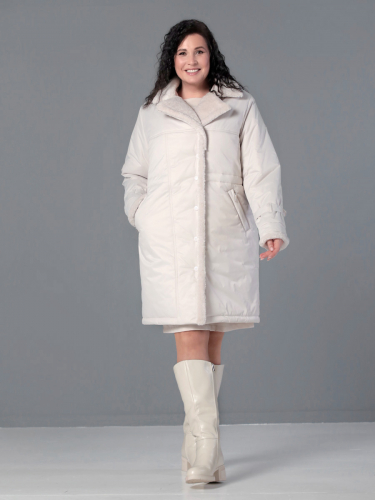 Пальто дем. 25310 сл.кость