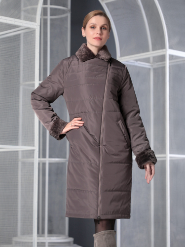 Пальто дем. 25305 какао