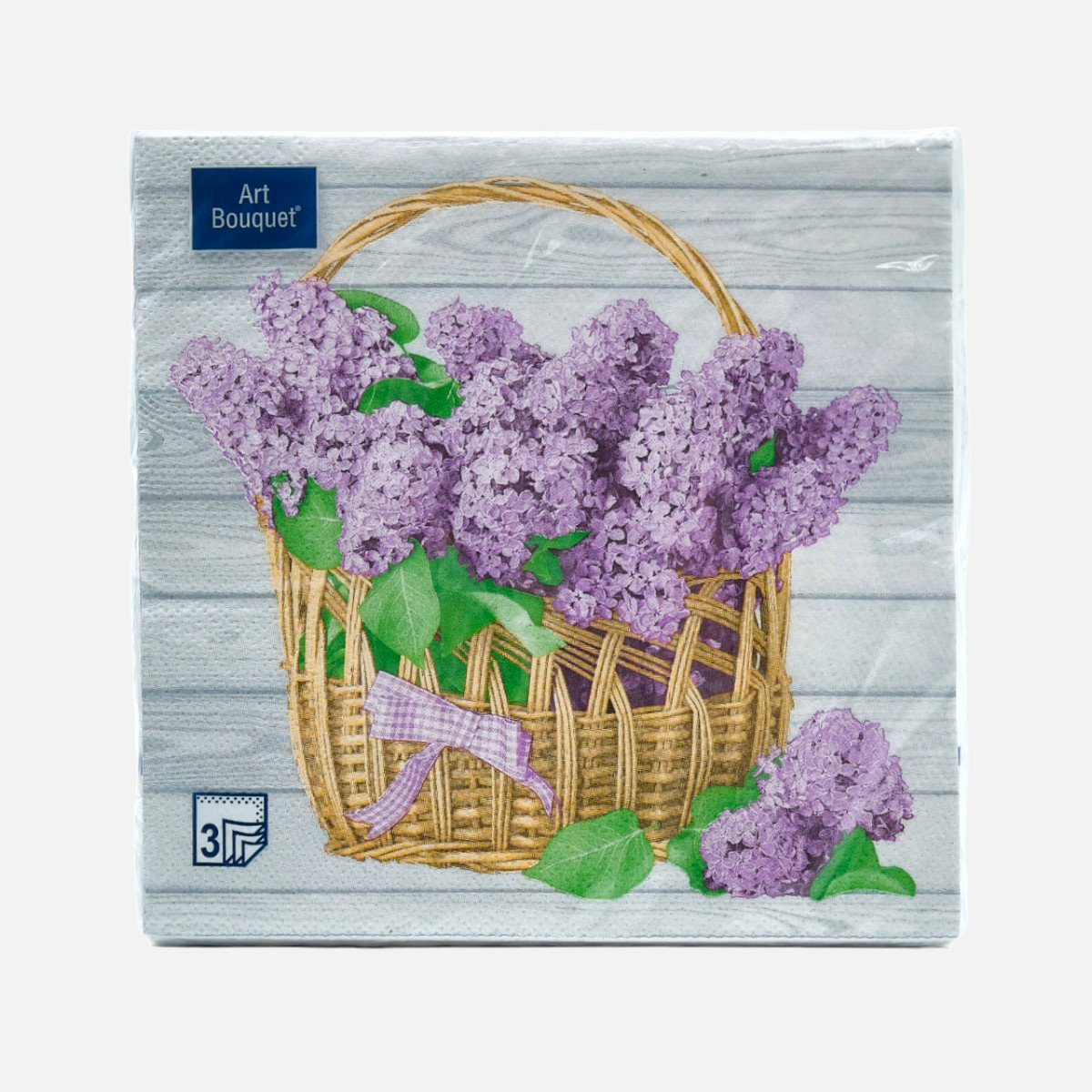 Ф216 Салфетки Art Bouquet 33*33, 3-х сл, 20л.