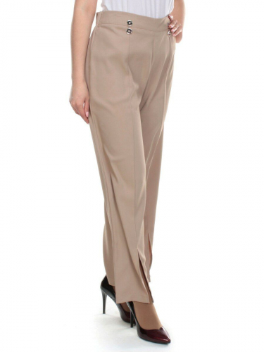KD-1062 DK.BEIGE Брюки-кюлоты женские