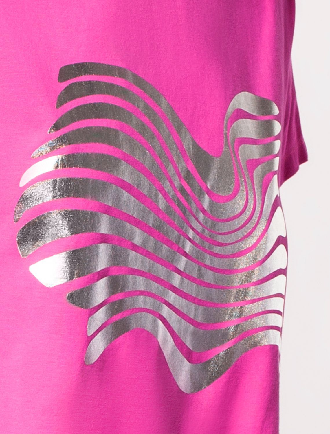 Ст.цена 1290р Футболка из премиального хлопка с эластаном D49.894 фуксия_wind