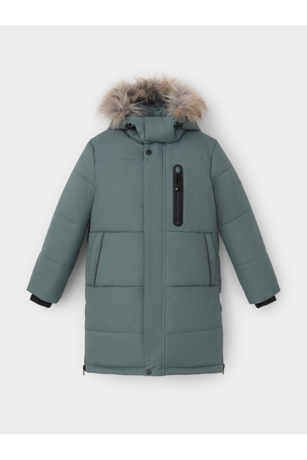 Crockid Пальто ВК 36110/2 ГР темно-зеленый Crockid