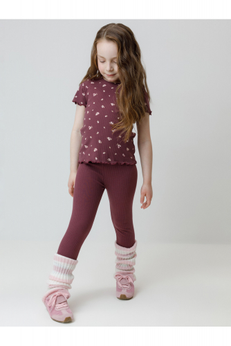 Crockid Брюки КР 400873 бордовый 1411 к651 Crockid