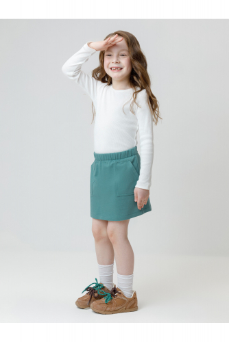 Crockid Юбка КР 7150 бирюзовый тон к629 Crockid