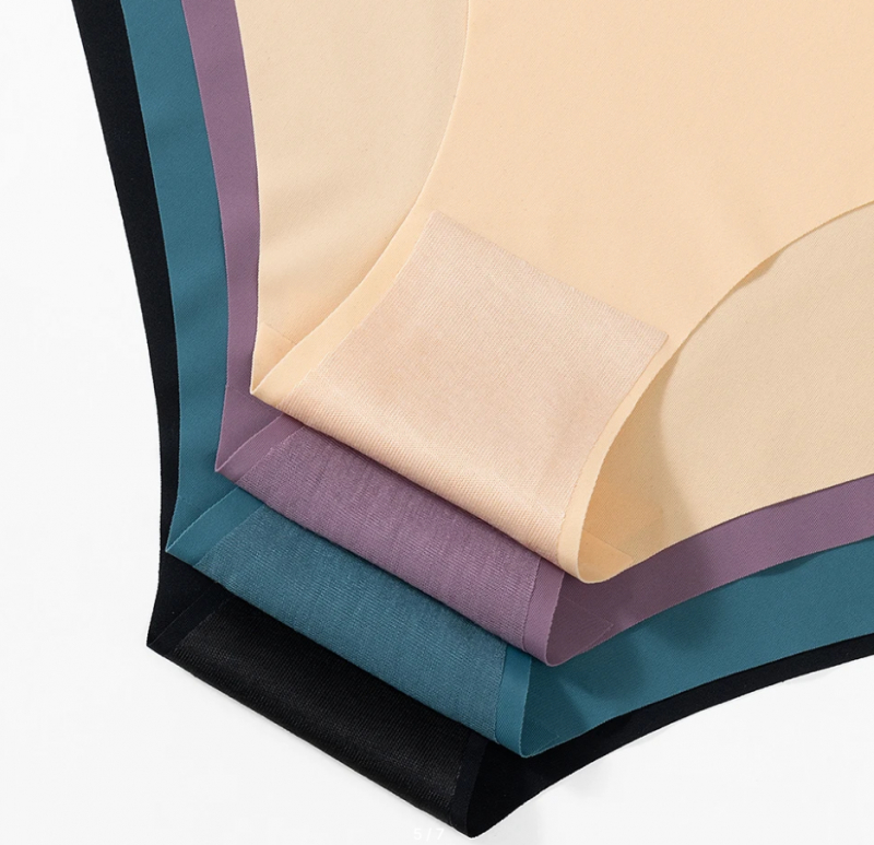 Бесшовные трусы-слипы. Черные. XL