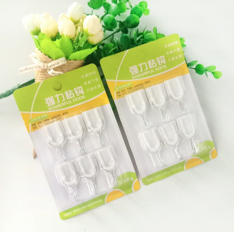 Набор самоклеющихся крючков 6 шт. АКЦИЯ