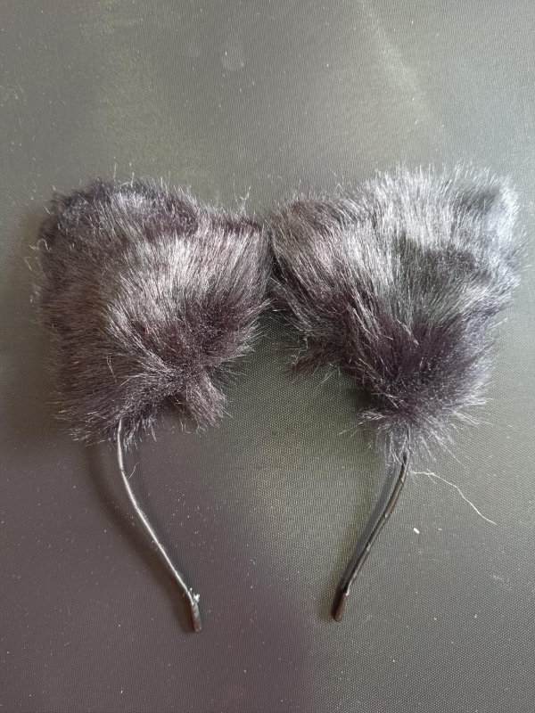 Ободок ушки чёрные