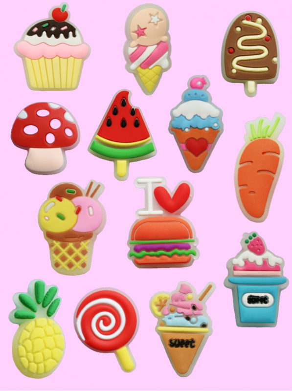 Набор джибитсы светящиеся Вкусняшки 10 шт