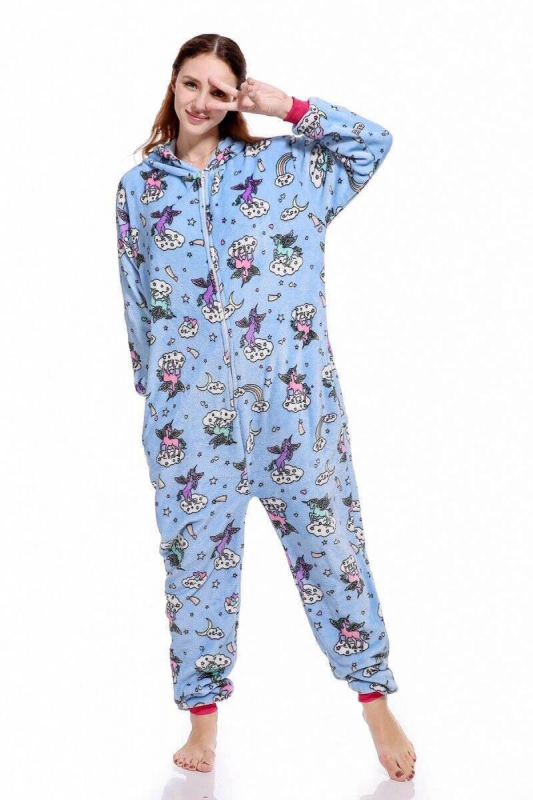 Пижама Кигуруми Единорог с единорогами М