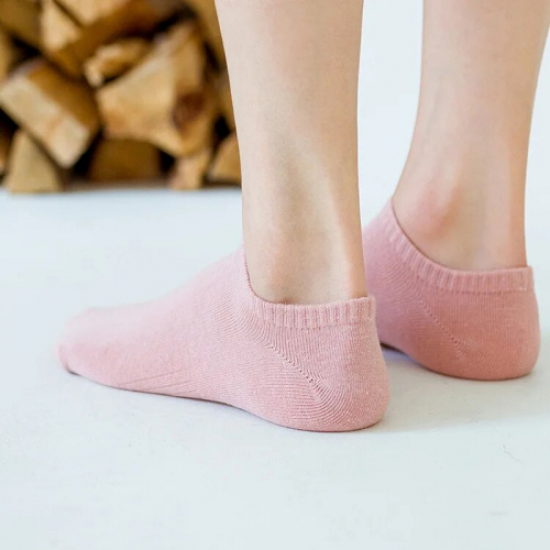 Носки женские короткие. Розовые