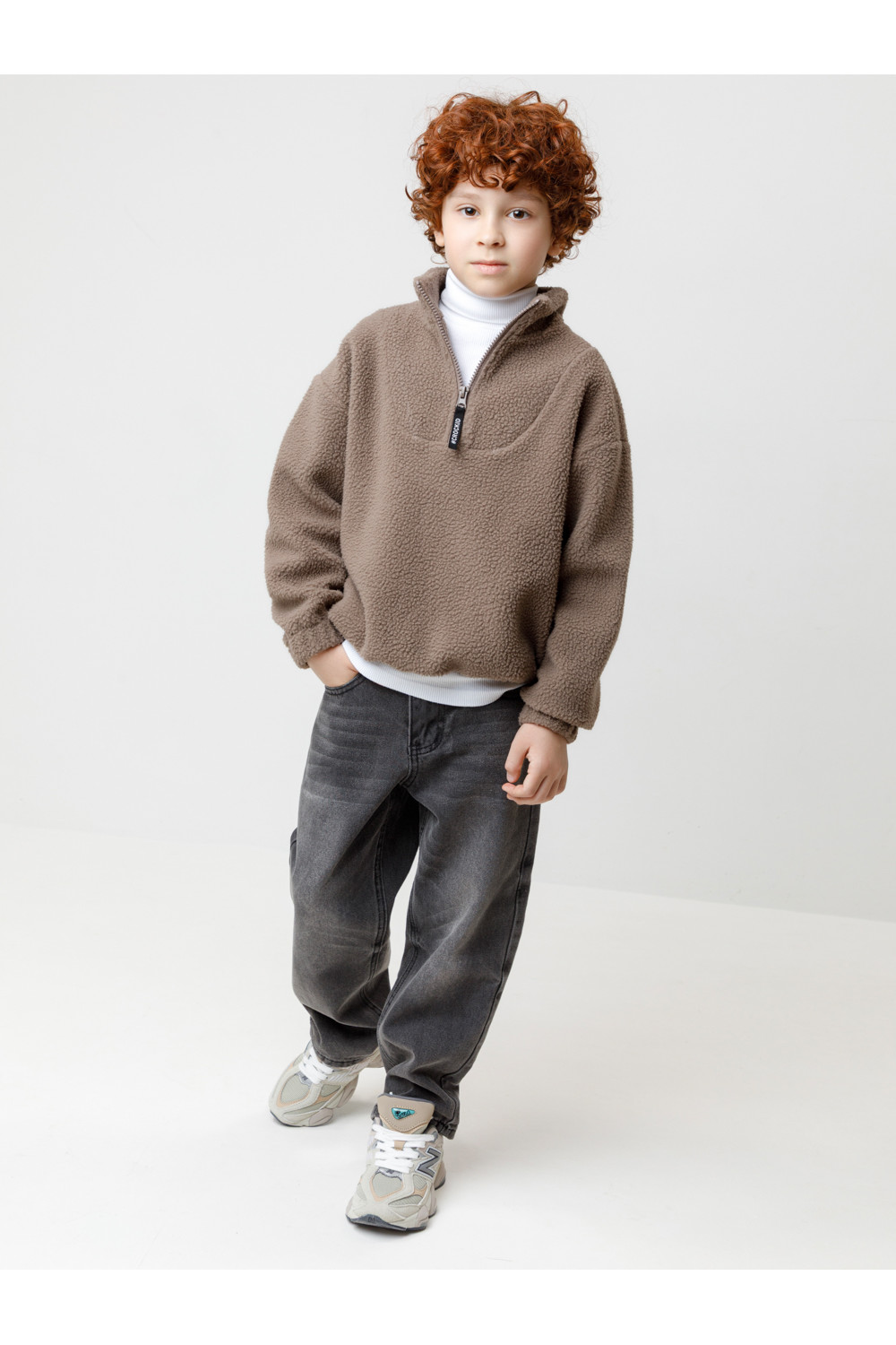 Crockid Куртка ФЛ 30003/2 ГР кофейный Crockid