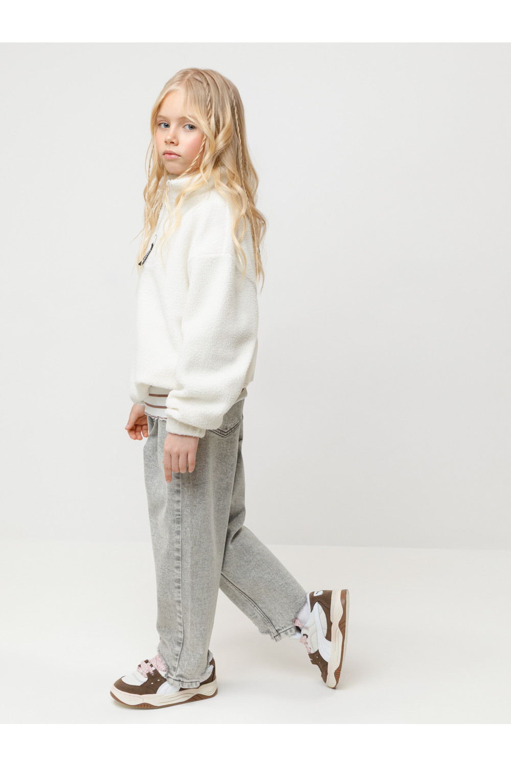 Crockid Куртка ФЛ 30003/1 ГР светло-молочный Crockid