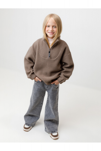 Crockid Куртка ФЛ 30003/2 ГР кофейный Crockid