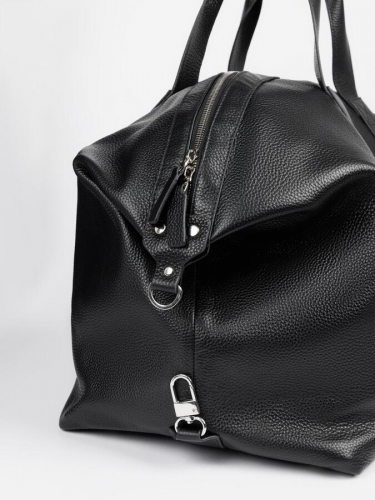 Мужская кожаная сумка Richet 3208LN 683 Черный