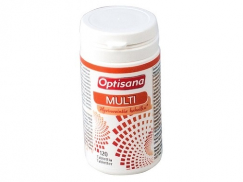 Мультивитамины OPTISANA MULTI MONIVITAMIINI 120 таб