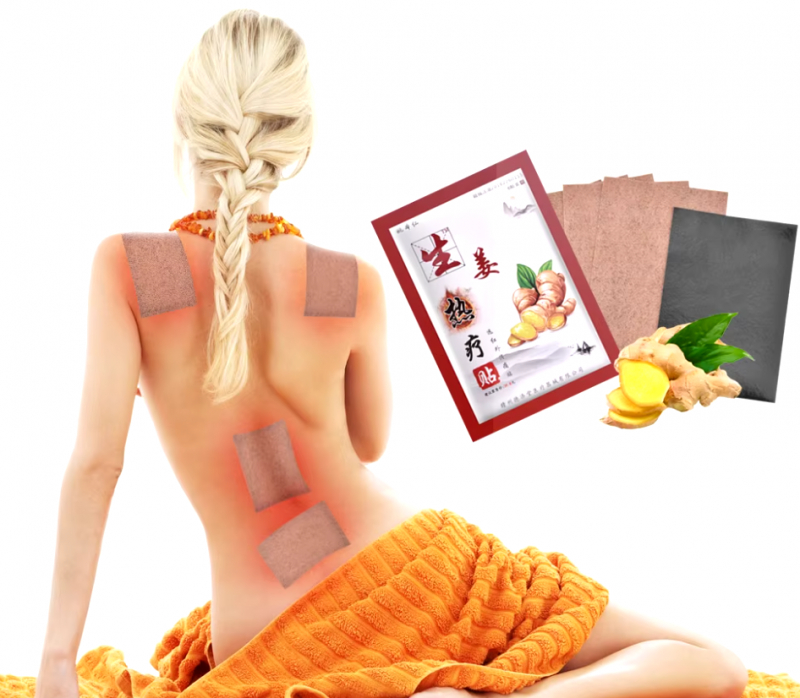 Пластырь обезболивающий с имбирём