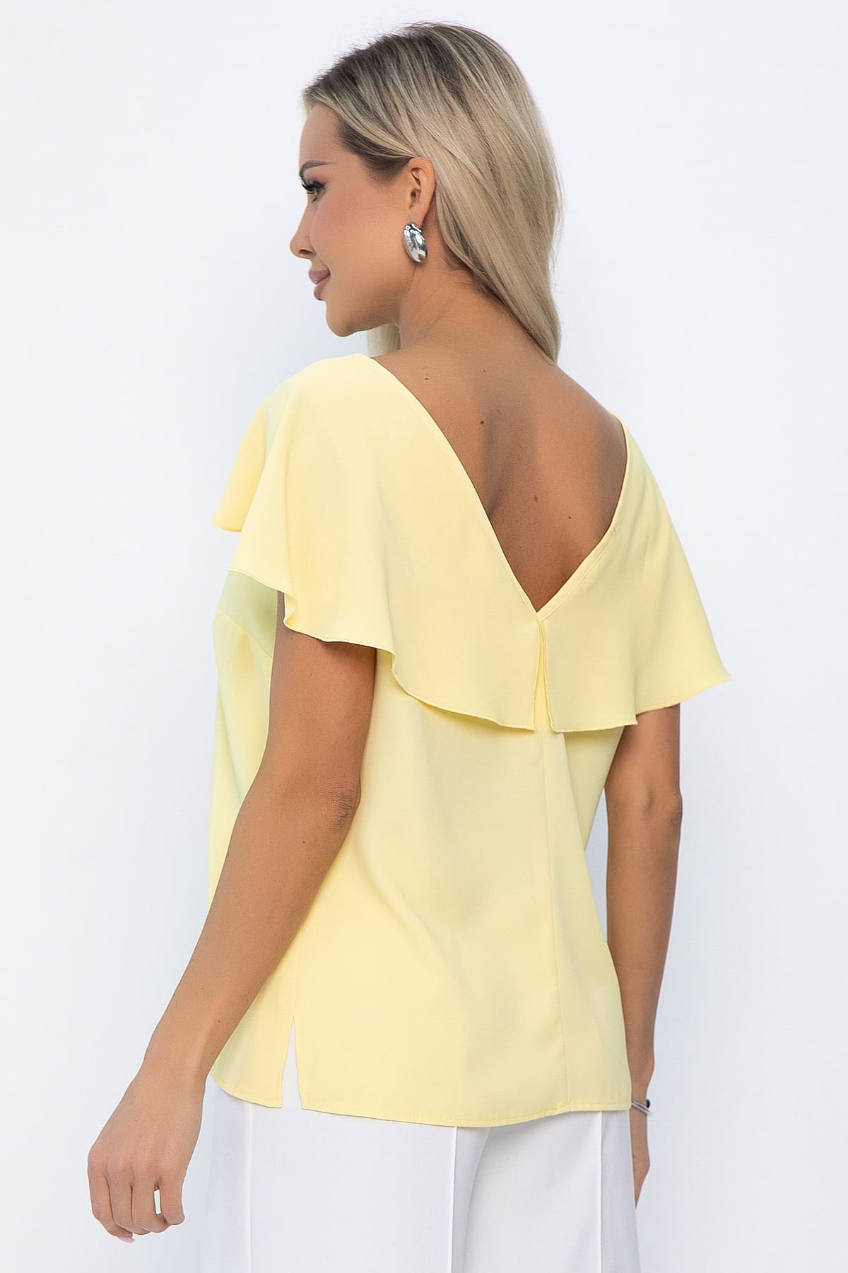 Блуза Летящая волна (желтая) Б13773-16М