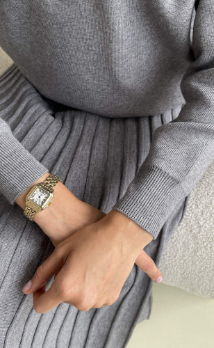 Юбка P522-0254 grey melange