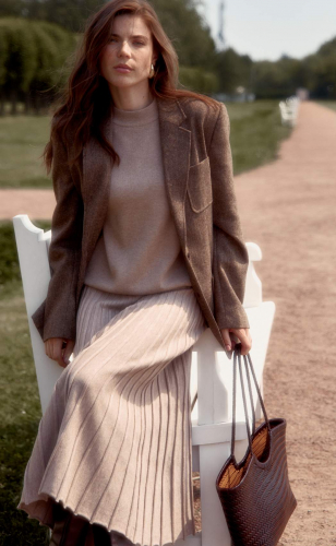 Юбка P522-0254 beige